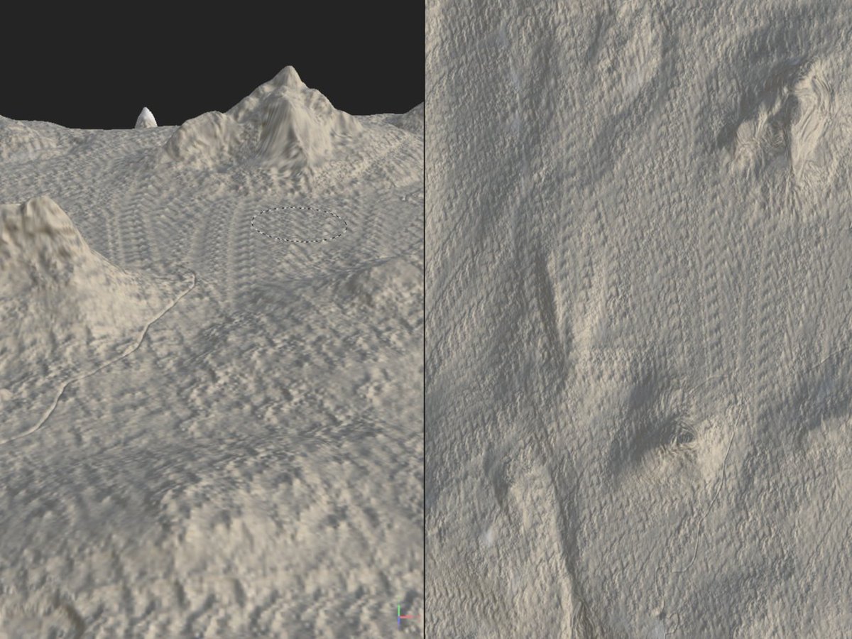 thelootverse's tweet image. A surface painting of textures for the Arcadian map. #ParallelWorldExploration #3DModeling #DiscoverLootverse