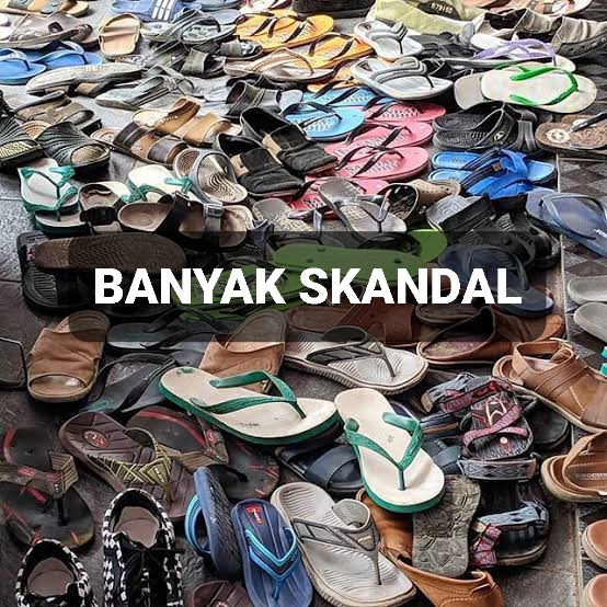 Skandalnya kebanyakan, jadi ga bisa gerak kan?

🤭