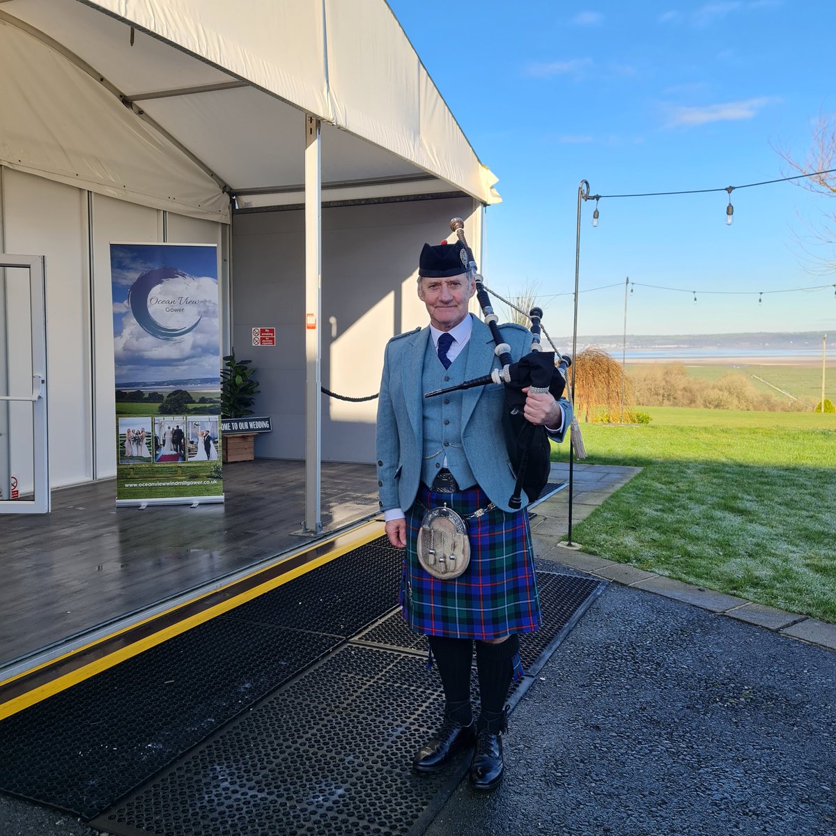 BagpiperInWales's tweet photo. Good to go with my #Bagpipes &amp; Display at the scenic @OceanViewGower "Wedding Showcase" Today, 11-4pm.  SA3 1HB :-)

https://t.co/3B2zjCMyV9

#BagpiperSouthWales #Swansea #Llangennech #Rhossilli #Gorseinon #GowerPeninula #Pontarddulais #Sketty #Abergavenny #Porthcawl #Bridgend https://t.co/b15Uhu0Ixd