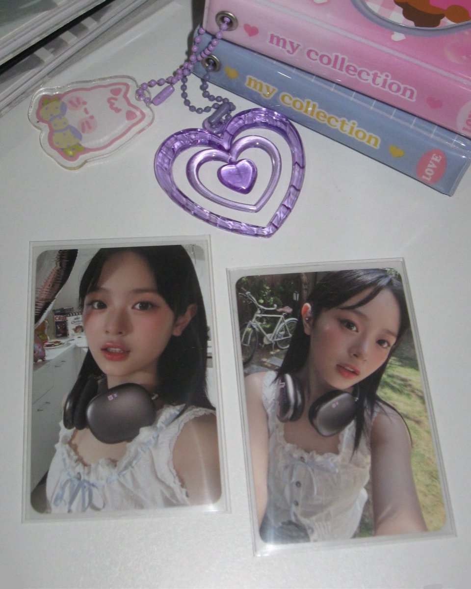 024diary's tweet image. ≡;- ꒰ °hanni headphones haver 🩰🗯️ ꒱
     so happy i was able to get these huhu