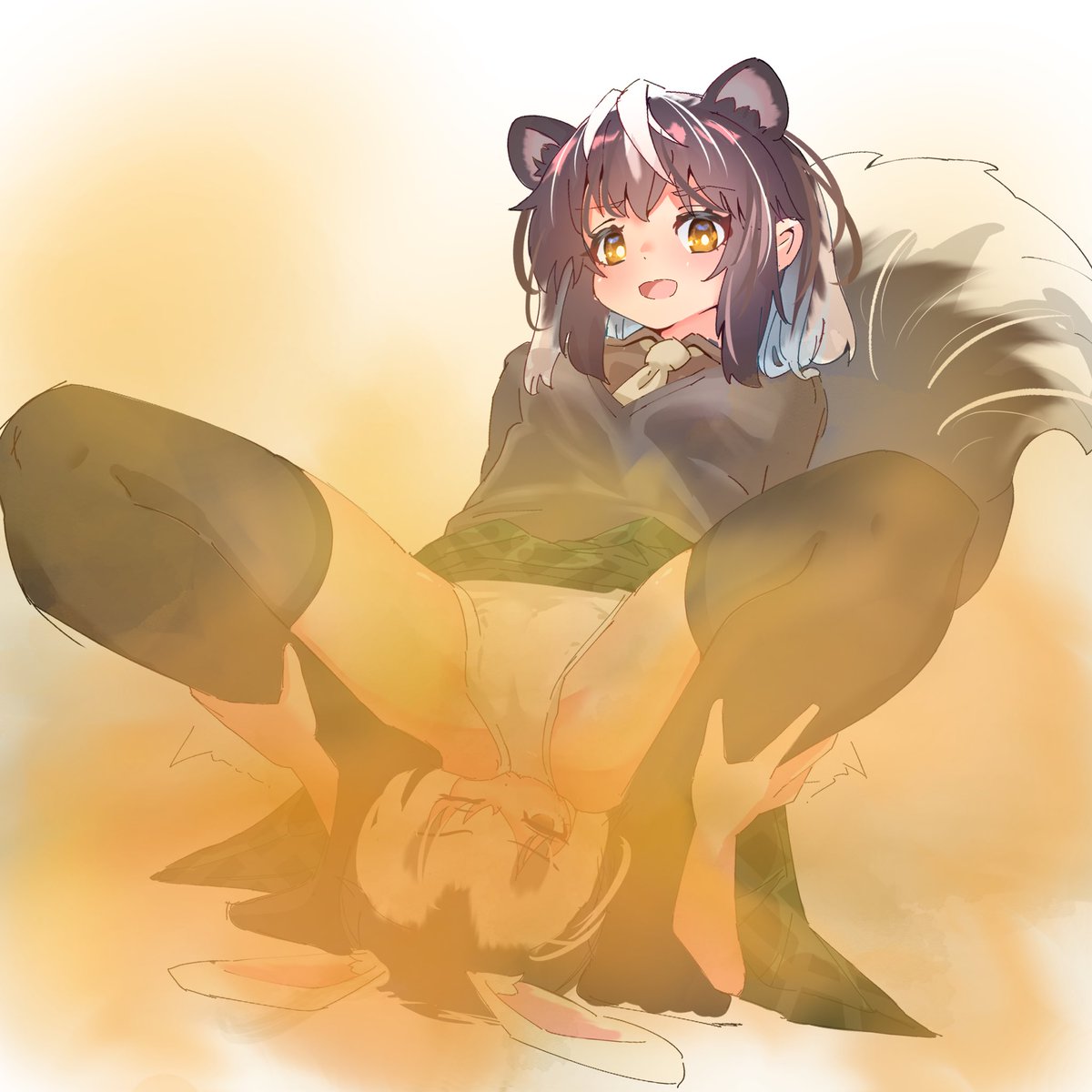 KawaHAGI_sasimi's tweet photo. シマスカンクちゃん https://t.co/Npa7TtKwq7