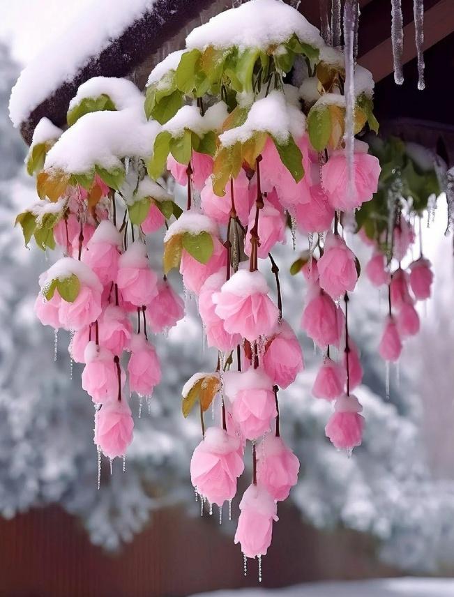 🩷🥀

GM
Beautiful Pink Flowers under the snow. They are beautiful.
İ wish everyone a wonderful Sunday
🩷🥀