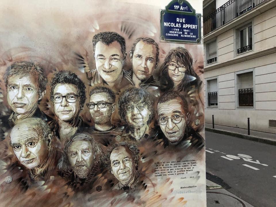 Ils s’appelaient Cabu, Charb, Honoré, Tignous, Wolinski, Elsa Cayat, Bernard Maris, Mustapha Ourrad, Michel Renaud, Frédéric Boisseau, Franck Brinsolaro. Résistants de la plume et du crayon, assassinés le #7janvier2015 dans les locaux de <a href="/Charlie_Hebdo_/">Charlie Hebdo</a> par la barbarie islamiste.