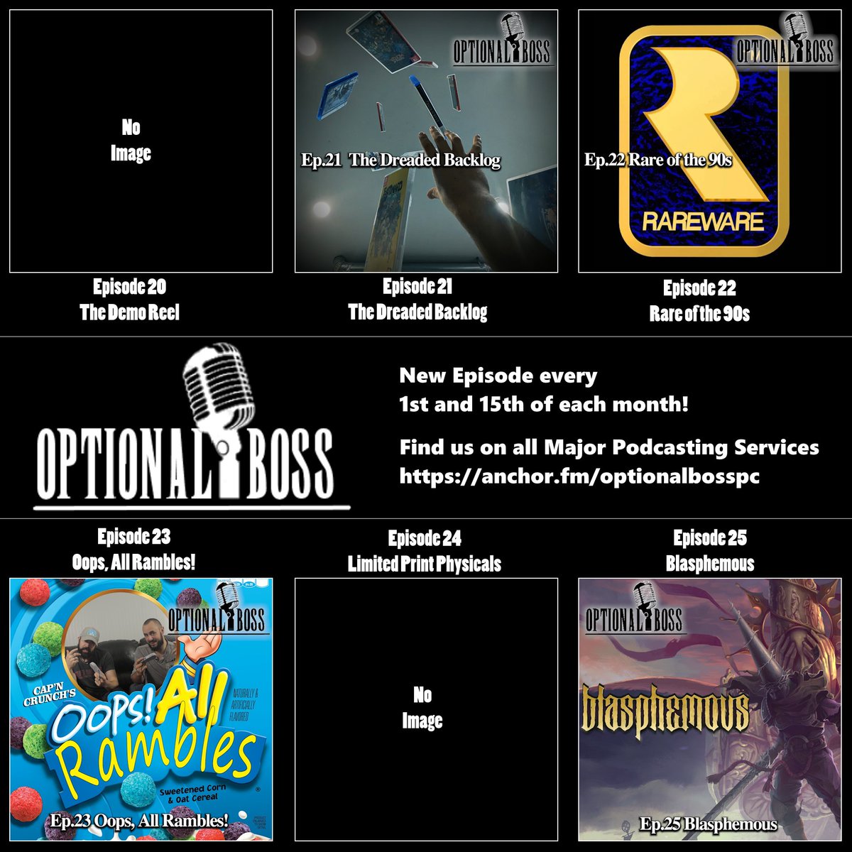 OptionalBossPC's tweet photo. What a fantastic year! We've been having a blast recording these and so glad there are people who want to listen to us ramble on! Thank you everyone who's supported us and on-wards to a fantastic 2024!

#gamingpodcast #podcast https://t.co/SALpB6K9Vl