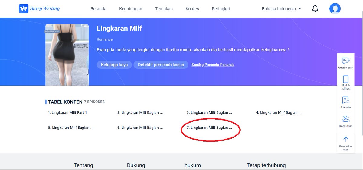 Battosaiwrite's tweet photo. Cerita Dewasa versi gratisnya sudah ada ya..silahkan di baca di : 
https://t.co/cVlhogMkQU

Ada juga Cerita Dewasa versi lengkapnya ..silahkan di baca di :
https://t.co/dIZn1YSbiv

Note : update cerita seminggu sekali

https://t.co/1cA81SnXsa

Terima Kasih 🙂
#CeritaDewasa https://t.co/8XgG7iEh2B