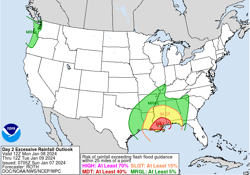 LimWeather's tweet photo. D2
MDT risk in S US esp #NewOrleans, #Metairie, #Kenner, #BatonRouge, #Slidell, #HammondLA, #Houma, #Lafayette, #Gulfport, #Biloxi, #Pascagoula, #McCombMS, #Hattiesburg, #Mobile, #DauphinIsland, #GulfShores
#Wxtwitter #SevereWX #FlashFlood #LAwx #MSwx #ALwx #FLwx #DixieAlley https://t.co/aZIbfSiYU1