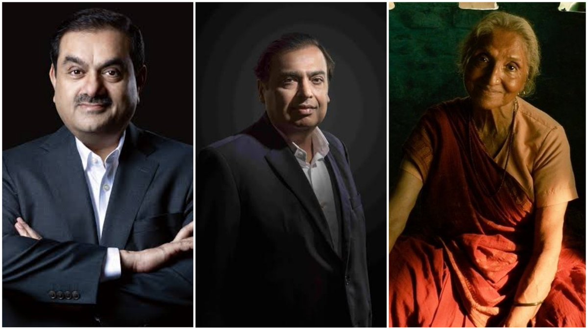sagarcasm's tweet photo. Richest Indians https://t.co/tV7RRan9by