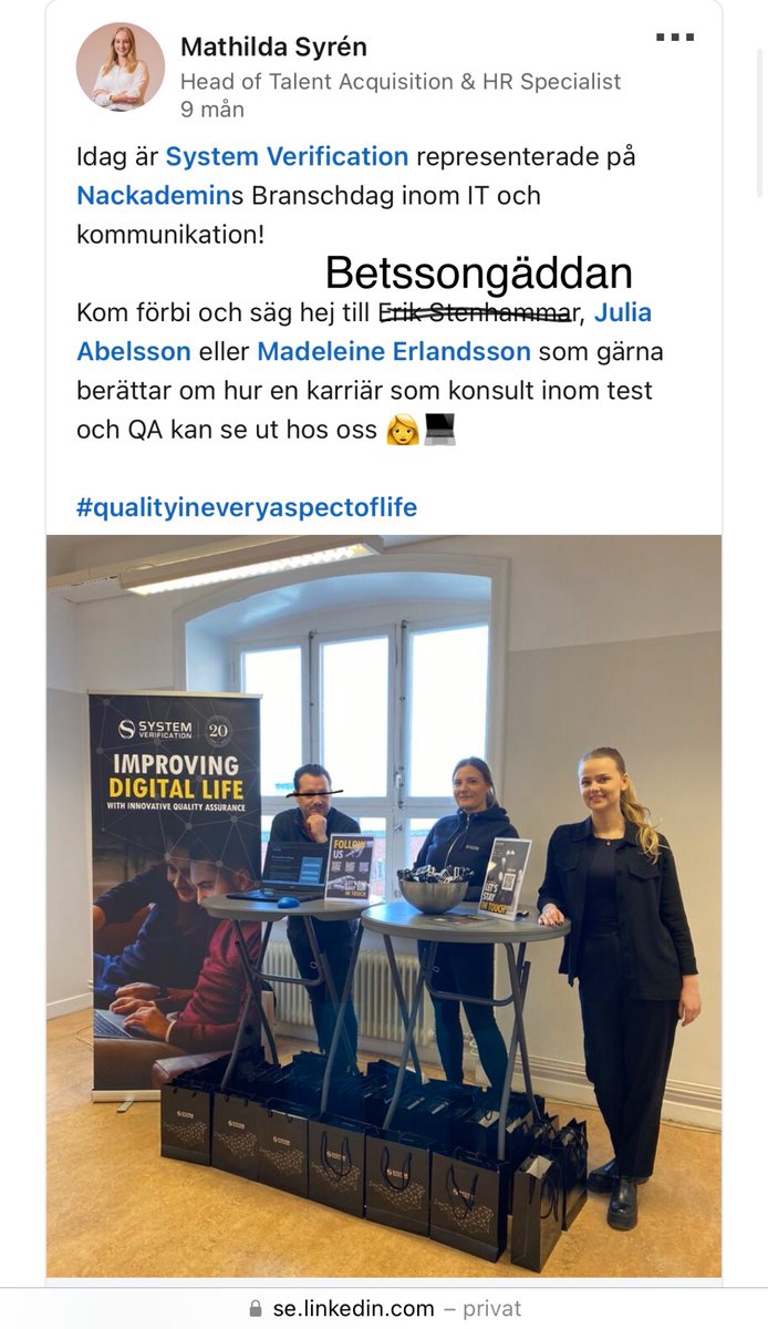 Vrakplundrare stalkad av Haveristerna tweet media