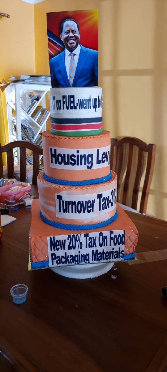MikeWanga_'s tweet photo. Happy Birthday Baba. Busia County cake is ready. #BabaAt79Strong https://t.co/hNIq7DfoO8