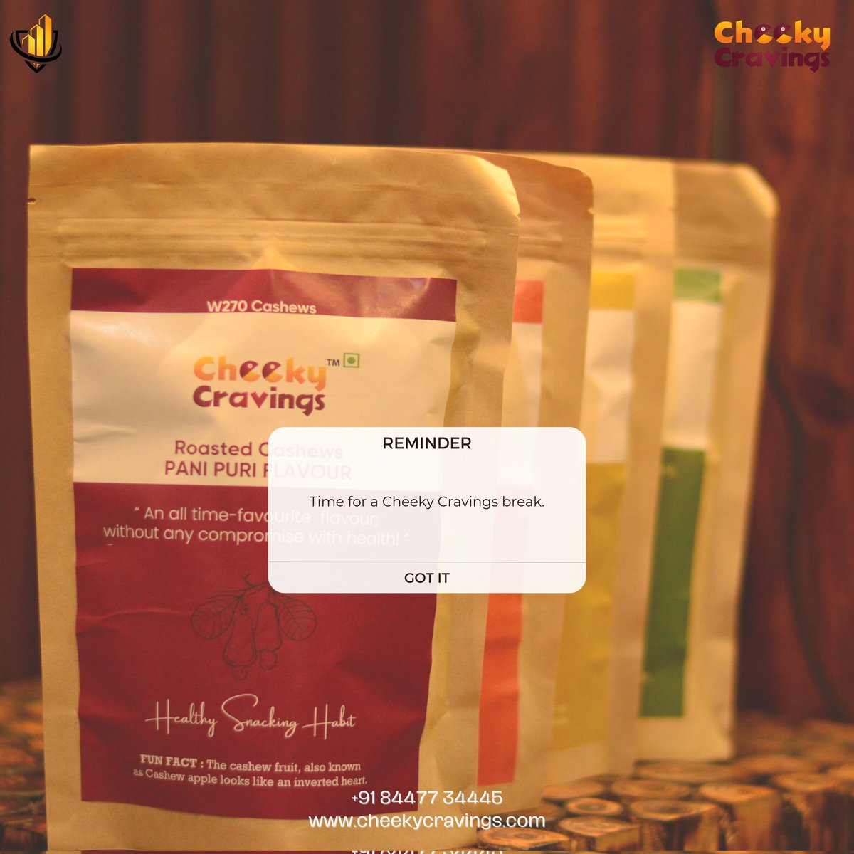 QualyticsC's tweet photo. You'll love Cheeky Cravings cashews because they are more than just a snack. They are a lifestyle
They will make you feel happy, healthy, and cheeky.
#cheekycravings #cashews #roastedcashews #flavouredcashews #healthysnacking #nutritioussnacking #lifestyle #happy #healthy #cheeky https://t.co/FZekyVnjx8