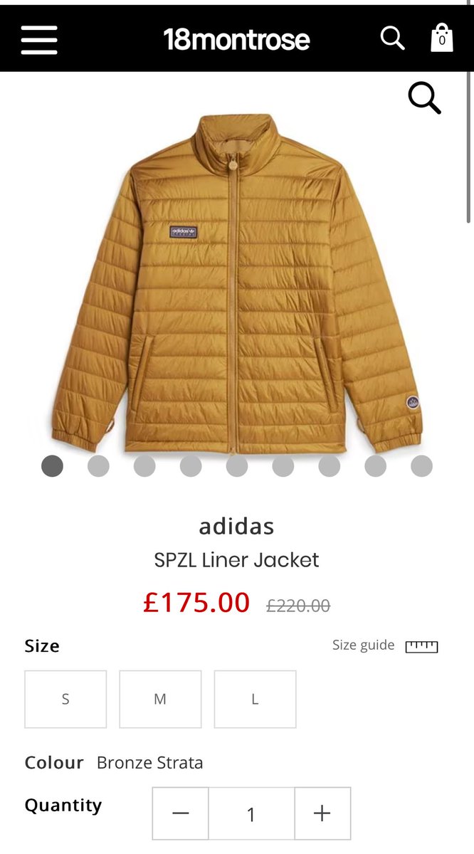 Adidas SPZL Liner £175 ⁦<a href="/18montrose/">18montrose</a>⁩