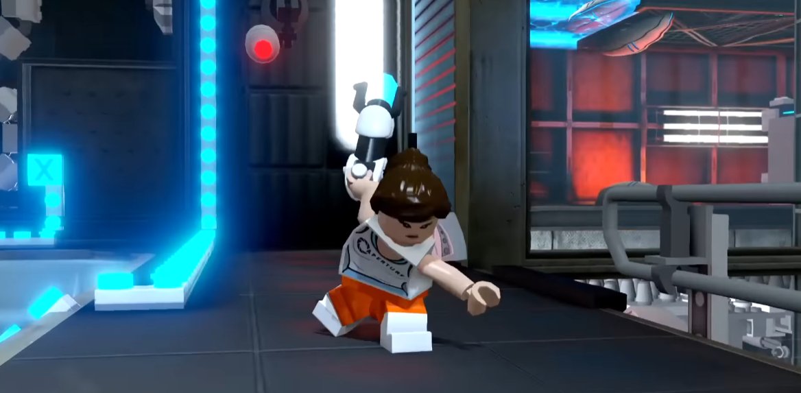 3rd Warner Bros. Character of the Day is:
Lego Chell from Lego Dimensions

#WarneroftheDay #LegoDimensions #Lego #Portal #WBGames #Valve