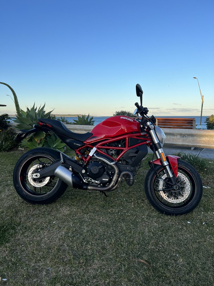 Obsessed with my <a href="/DucatiMotor/">Ducati</a> #ducatimonster