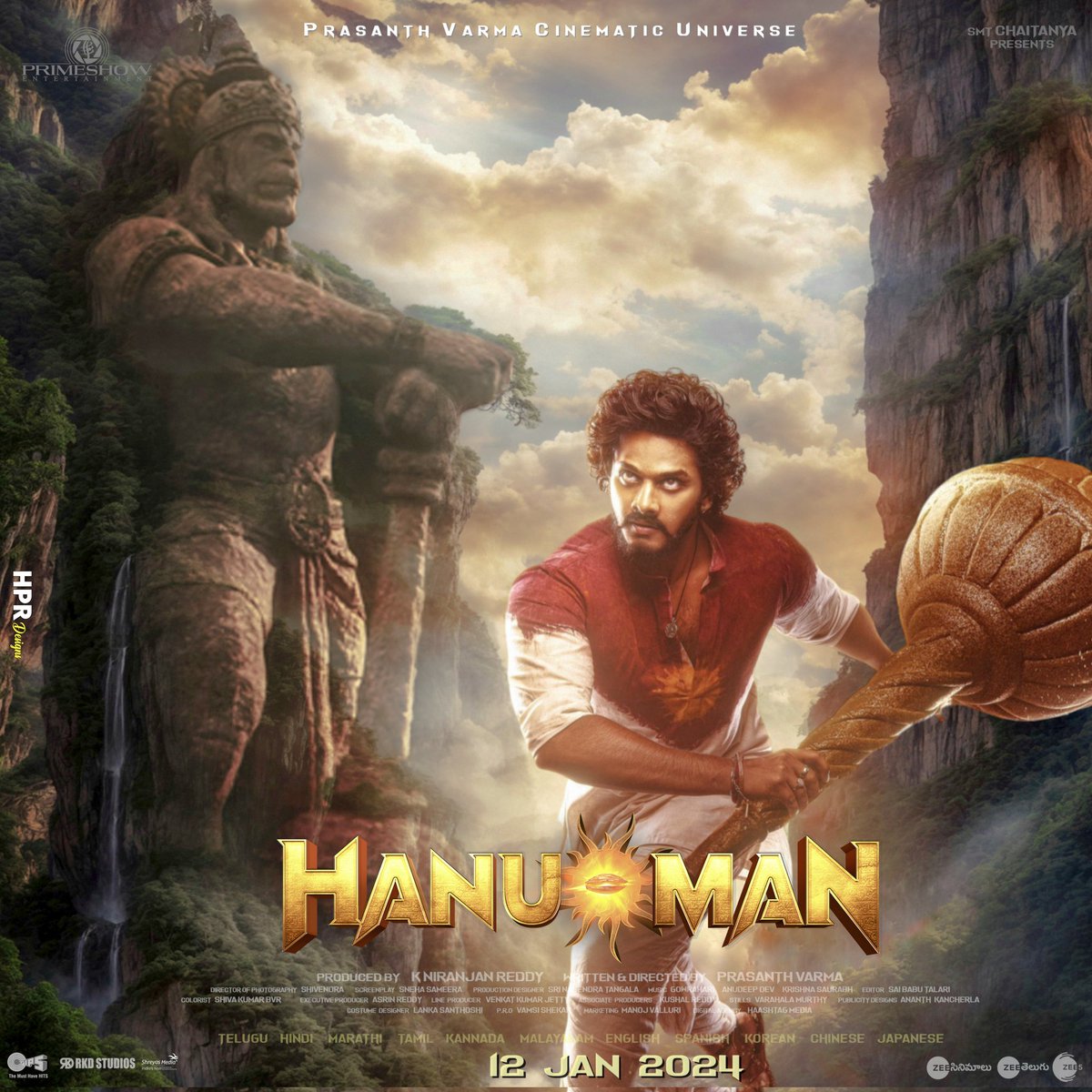 NameisHPR's tweet photo. Here's My Poster Design for
#Hanuman ❤️🔥
Been an admirer of @PrasanthVarma from Feb 16 2018 from the day I saw Awe
All the Best annaaa 🥰🤩
Best Wishes for Grandeur release !!
#DesignByHPR
#HanuMania #HanumanOnJan12th
@PrasanthVarma @tejasajja123 https://t.co/BWCiuY5Rgm