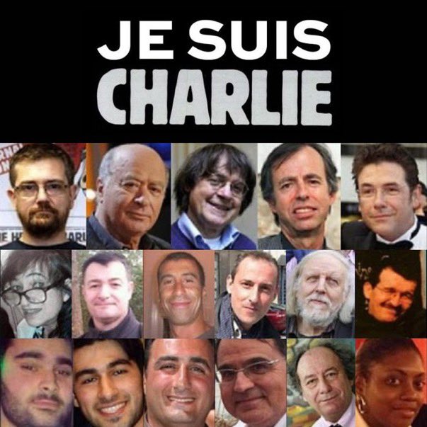 #NoublionsJamais 
Le 7 janvier 2015, le #terrorisme islamiste a frappé sauvagement notre République. Toutes nos pensées vont à nos collègues #policiers et aux membres de la rédaction de #CharlieHebdo victimes de la barbarie et de l’obscurantisme. Elles accompagnent également