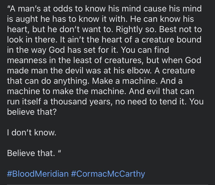 #CormacMcCarthy