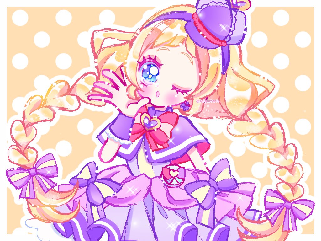 seigiatorie's tweet photo. キュアフレンディちゃん、探偵っぽい衣装が
可愛い🫶＃わんプリ https://t.co/QhjnRHNVc6