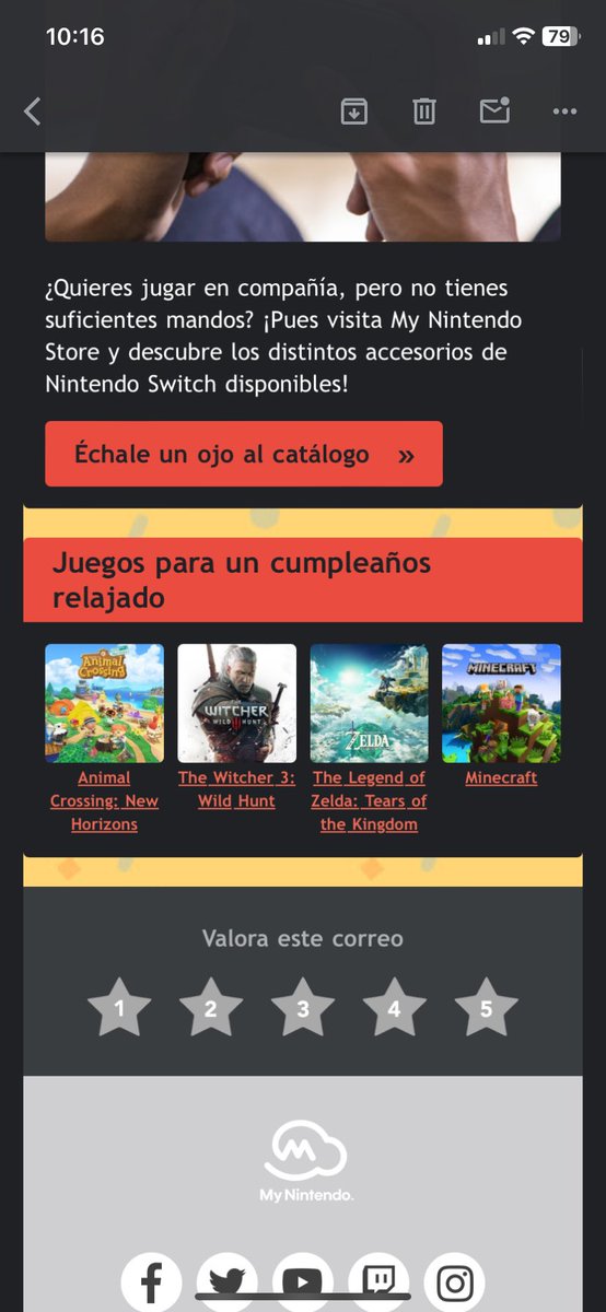 https_ene_'s tweet image. Nintendo, en vez de aprovechar mi puto cumpleaños para intentar venderme mierdas, deberías dar un puto regalo o al menos un triste descuento (Por cierto el The Witcher relajaito mis huevos)