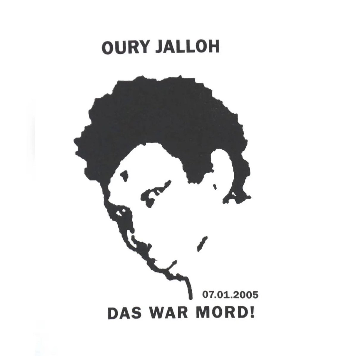 Oury Jalloh wurde vor 19 Jahren am 07.01.2005 in Polizeigewahrsam in Dessau getötet.

Wir gedenken #OuryJalloh und fordern eine umfassende Aufklärung. Die Täter müssen zur Rechenschaft gezogen werden.