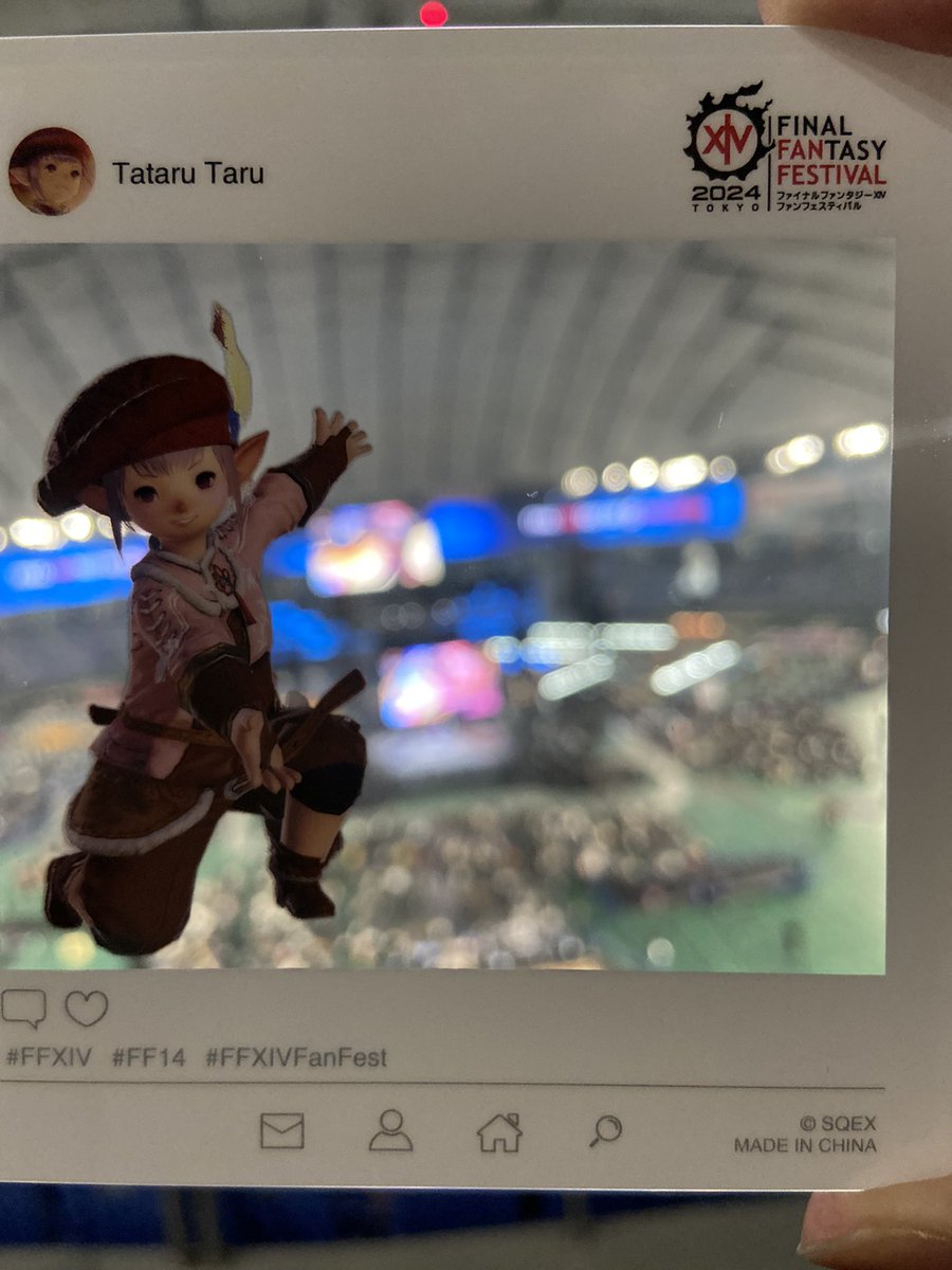 _taro_sun's tweet photo. タタルさんフ���ンフェス中継
#FF14 #ファンフェス　#タタル https://t.co/jTZtzfmQvK
