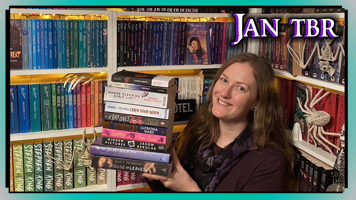 🦇✨N E W   V I D E O ! ✨🦇

My January TBR

I’m participating in 3 book clubs this month!

Books include

✨ YA & adult
🔪 thrillers & horror
👉  Point Horror
🏛️ Classics 

I also talk about our January read for the #YABookClub2023

📺 youtu.be/NBunYjV_TFM