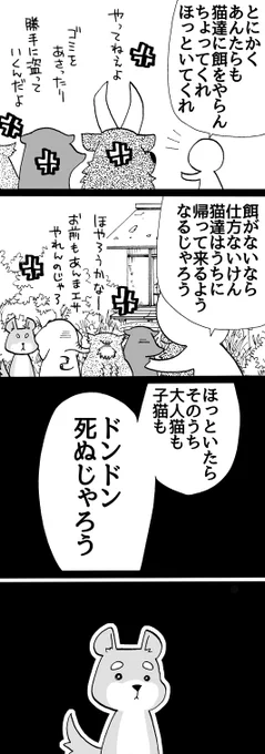 四コマ「祖父んちの隣人が多頭飼育崩壊した話14」

#御かぞくさま御いっこう #四コマ漫画 #猫 