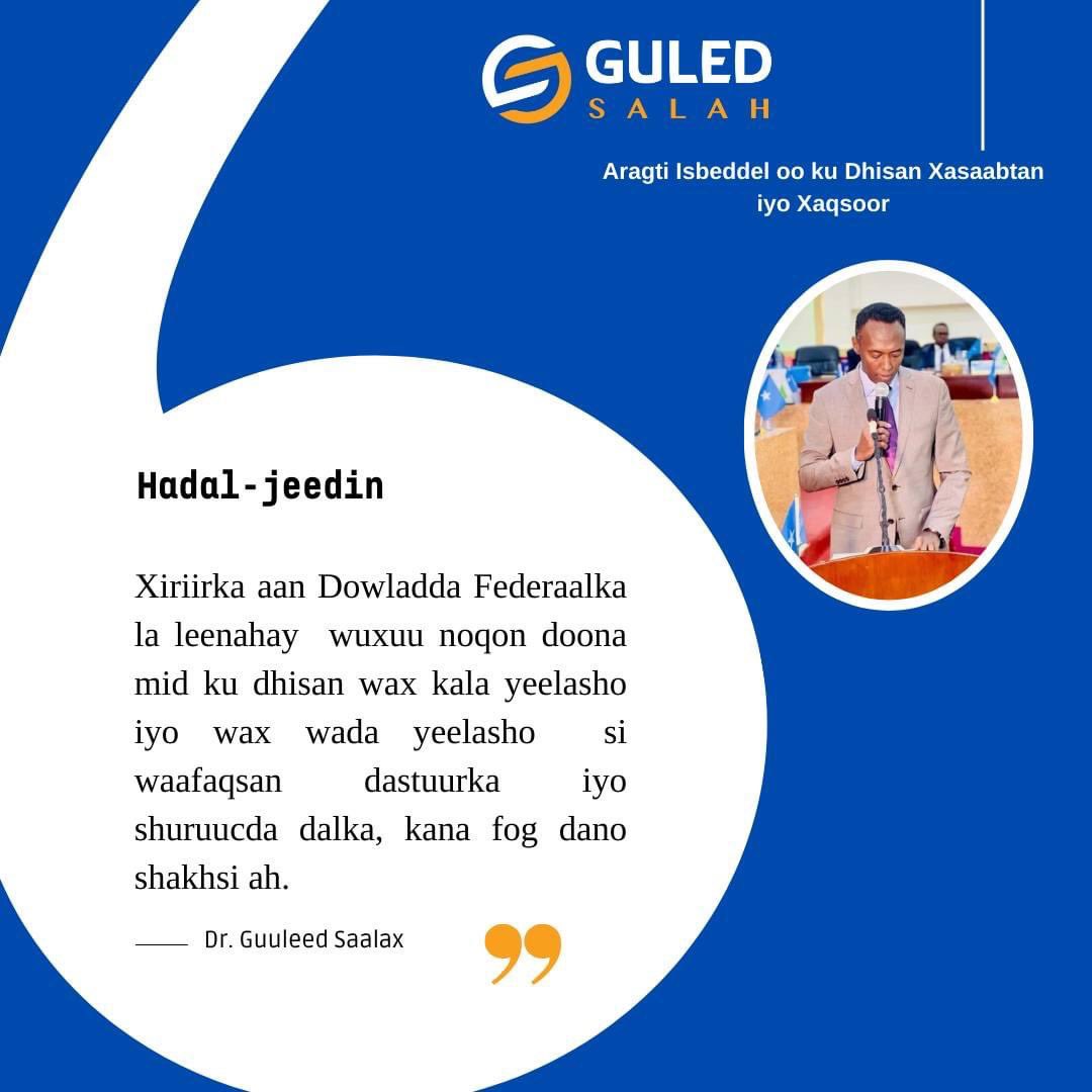 GuledforPL2024's tweet photo. Hadal-jeedinta musharax madaxweyne Dr Guuleed Saalax Bare golaha baarlamaanka #Puntland. https://t.co/GACYUesucr