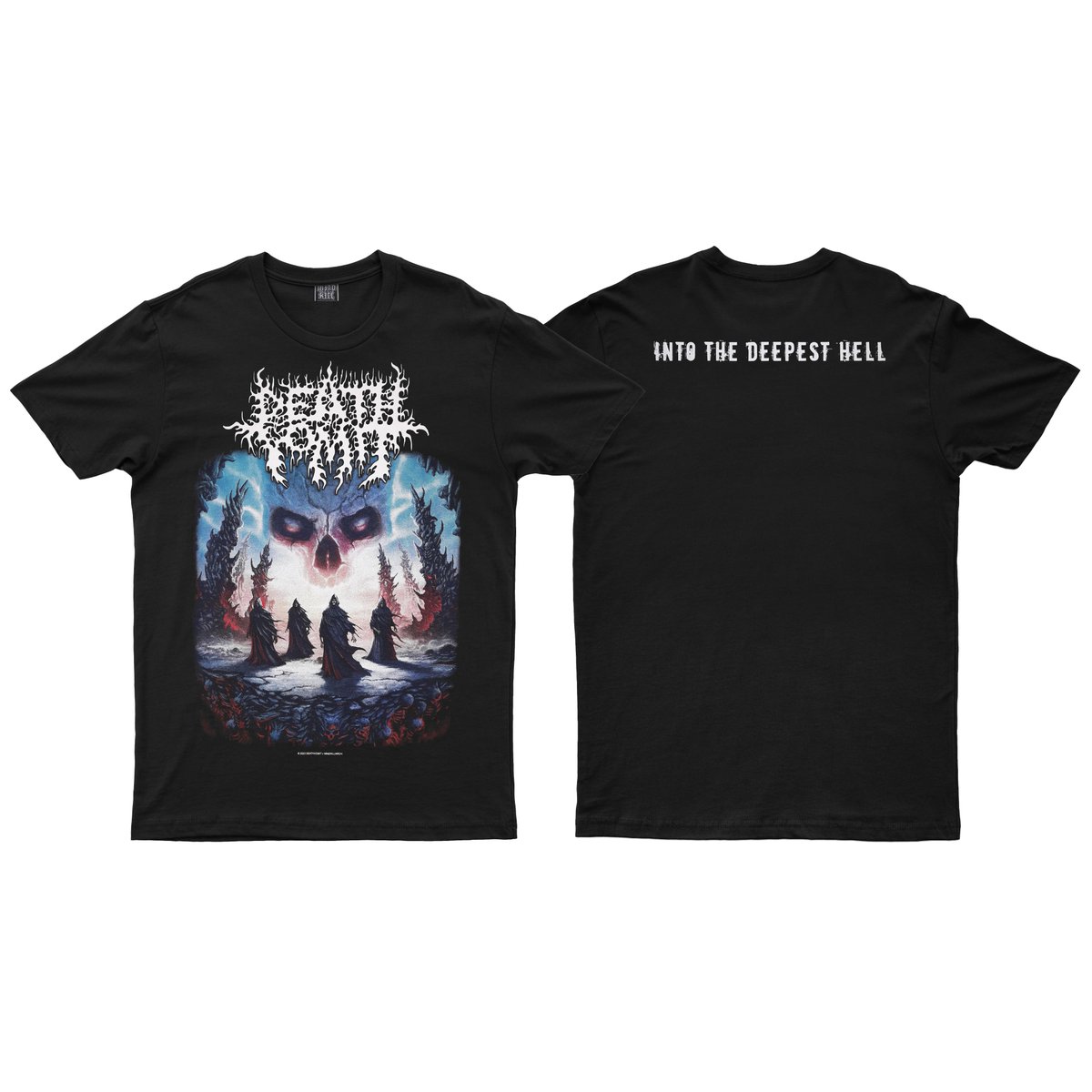 Tshirt DEATH VOMIT - Deepest Hell

Order: linktr.ee/synthesismusic…