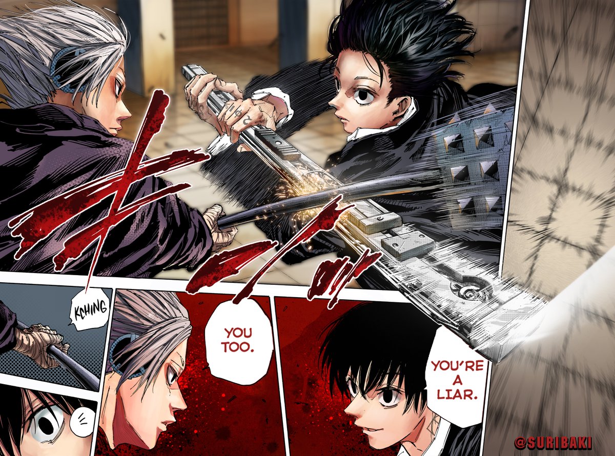 Gaku x Nagumo
Coloring chap 150 Sakamoto Days 
#SAKAMOTODAYS #サカモトデイズ #mangacoloring