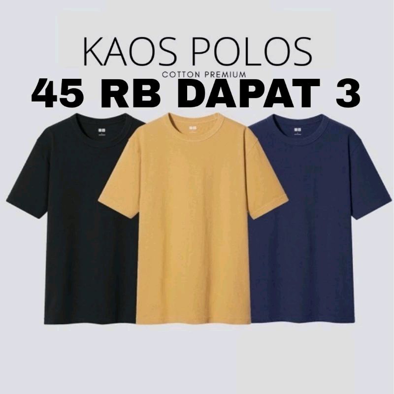 handigunn's tweet photo. Cek PAKET 3 KAOS POLOS/KAOS PRIA WANITA/KAOS MURAH dengan harga Rp45.000. Dapatkan di Shopee sekarang! https://t.co/MbEE2GYwa3 https://t.co/dwFXGS1Y9E