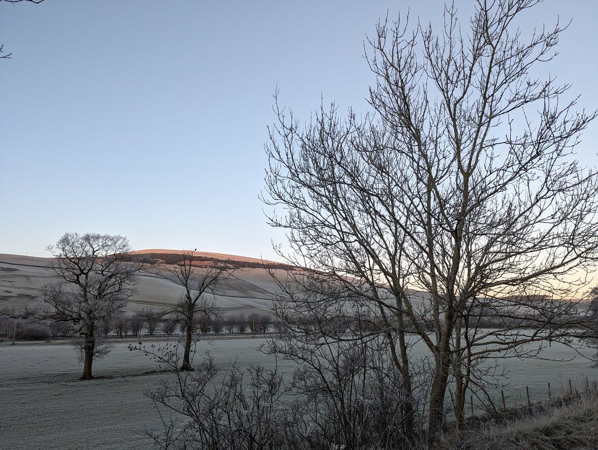 StuartLang9's tweet image. -5 this morning but nice #Scenery #workcommute #SCOTLAND #scenic