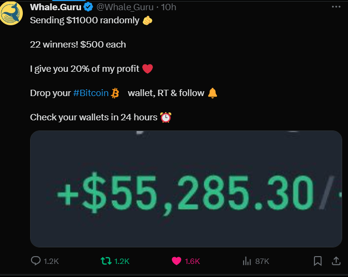 EhsanE2013's tweet photo. @Whale_Guru bc1qljmqsr8a9aja46xgv5j97guranemp78unw5u2g
#Bitcoin https://t.co/HnslvBUzv0