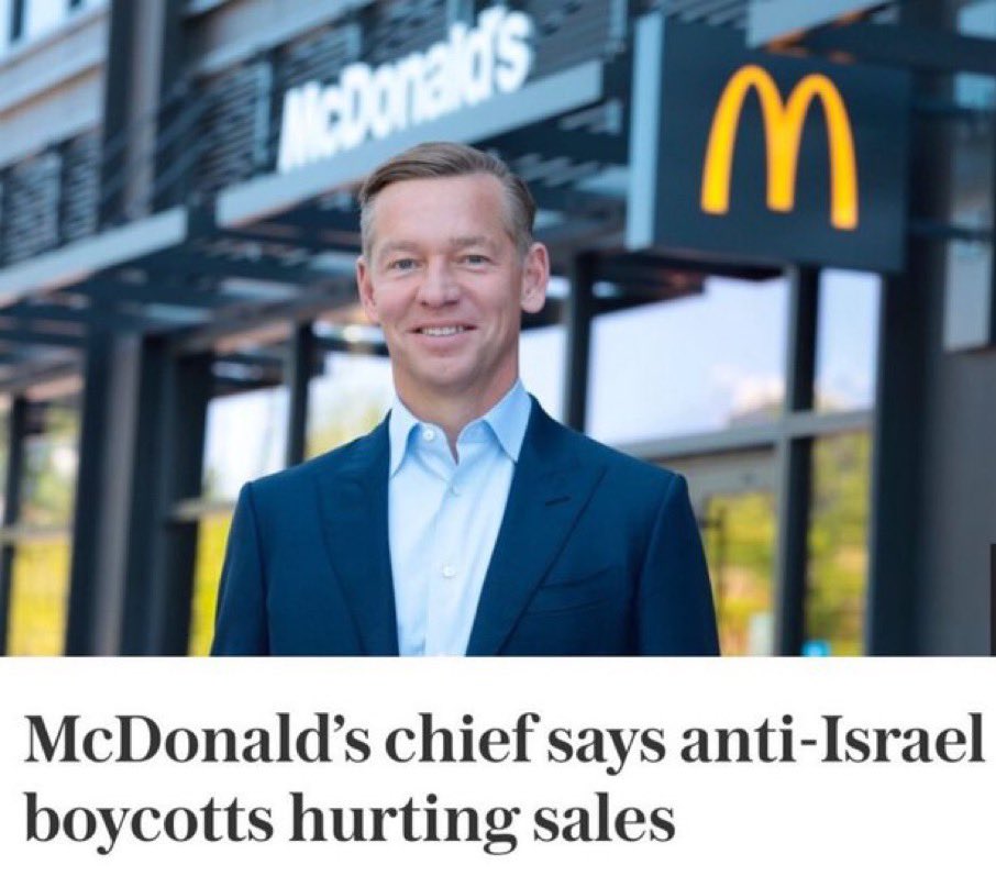 jacksonhinkle's tweet photo. 🚨🇮🇱 ZIONISTS are Starbucks &amp; McDonald’s are VERY UPSET! https://t.co/y5leb2BRsS