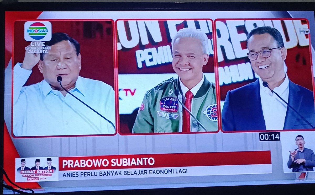 #DebatCapres 

Rangkuman debat capres tanggal 7-1-24 dalam satu gambar