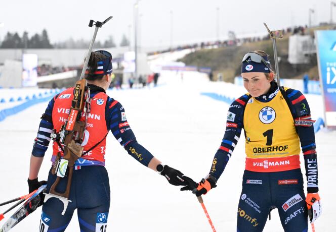 EtienneGoursaud's tweet photo. Le biathlon féminin 🇫🇷 cette semaine

Sprint
Braisaz-Bouchet 🥇Chauveau 🥉

Poursuite
Simon 🥇 Braisaz-Bouchet 🥈

Relais Mixte
🇫🇷 🥇

C'est un triomphe ! Merci mesdames pour les incoryables émotions

(Bravo aussi Lou Jeanmonnot qui a très bien lancé le relais)

#lequipebiathlon https://t.co/5uPS4PrwNR