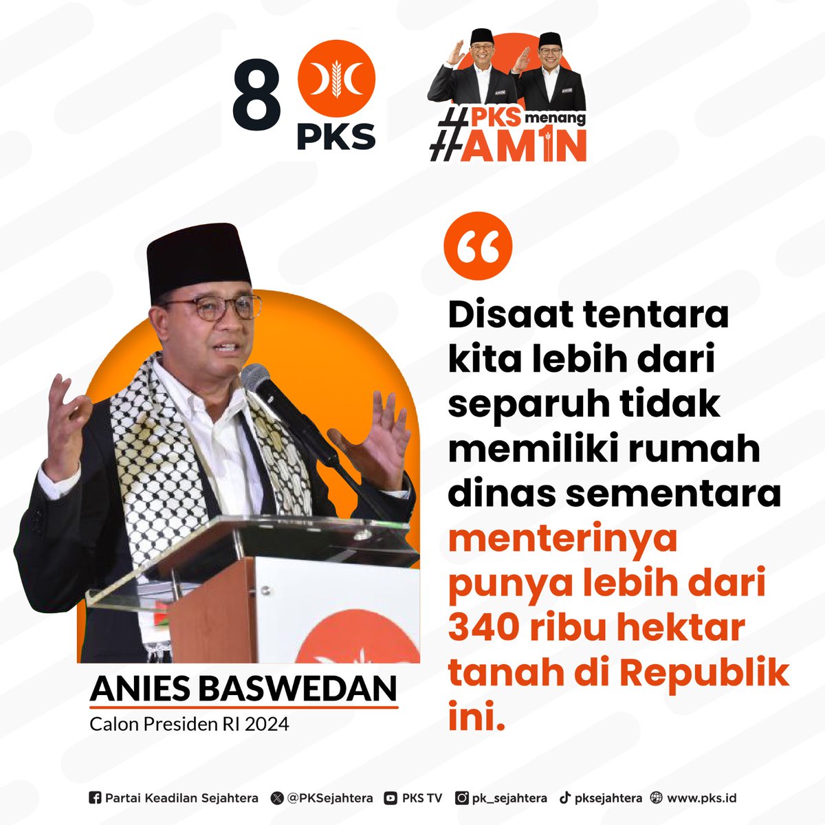 Emang boleh 😭😭😭

Miris banget ga sih, ketika pengabdian tentara untuk menjaga keamanan dan mempertahankan kedaulatan tidak diperhatikan dengan baik 🥺

#Am1nMenang 
#CoblosPKS