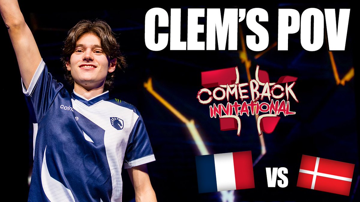 What's up everyone, we recently uploaded Clem's last four matches from the ComeBacktv invitational in POV ! 
He plays vs Elazer, Showtime and MaxPax twice (thrice actually :D)

I always get super excited when I look at his games through his vision on replays, but this time, we…