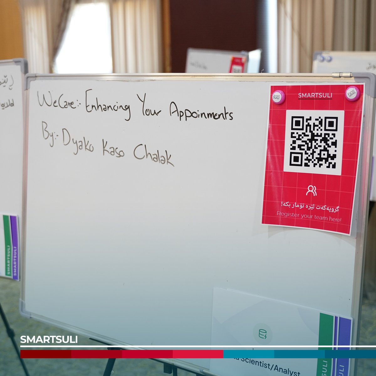 smartsuli's tweet photo. یەکەم ڕۆژی دەسپێکردنی هاکاسۆنی سمارت سولی !

The first day of SmartSuli Hackathon!

#SmartSuliHackathon #HealthcareInnovation #TransformYourCity #SmartSuli https://t.co/M2ejkLw5ld