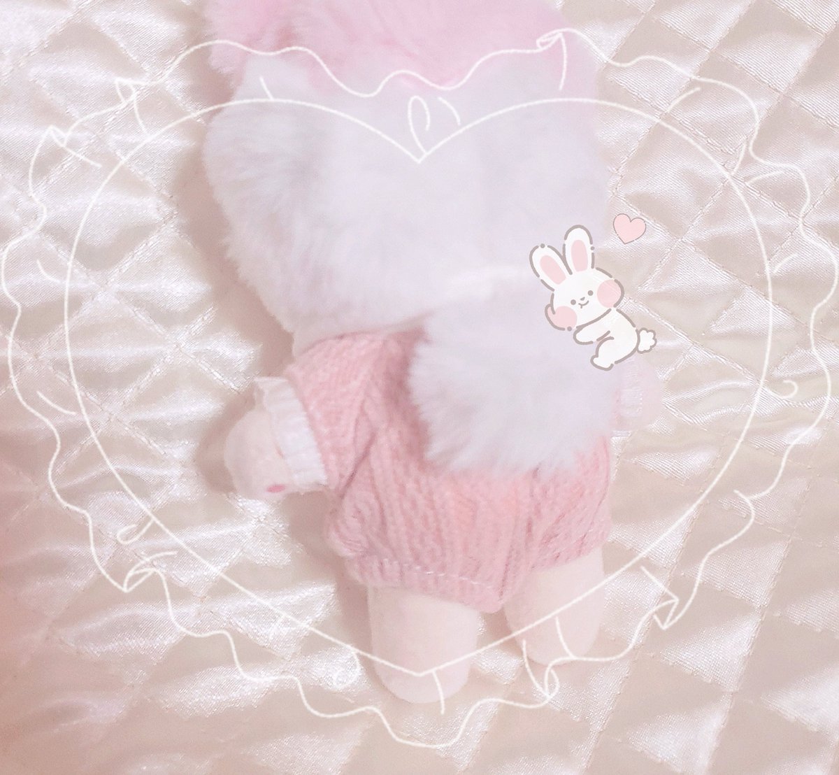 トゥちゃんお迎えしました🍰
優しいいちごミルクカラーがかわいい🍓
磁石強めでお洋服の上からでもしっぽが生やせるのがラブリーで良きです。
お忙しい中お取りまとめありがとうございました😌