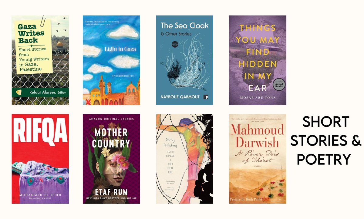 books by palestinian authors 📚 🇵🇸 🍉