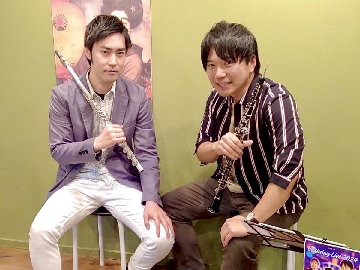 Kiyo_fl's tweet photo. 【居酒屋ライブ終演！】

本当にたくさんのお客様に来て頂けて、新年一つ目の本番大盛り上がりで終えることができました！😆
ご来場頂いた皆様、いさりびの大将、スタッフの方、そして何よりミッキー本当にありがとうございました！ https://t.co/GjOPfbuJZ6