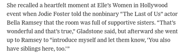 Rachel_Simon's tweet photo. Lily Gladstone 😭😭😭 https://t.co/l0XTq4hQFW