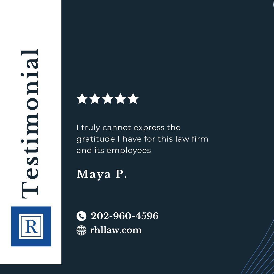 Grateful for your trust, Maya! Thank you for your kind words. Salvatore Zambri and our team are here for you. 

#ClientTestimonial #LegalSuccess #LegalTestimony #ClientTestimonial #LegalAdvocacy #ClientExperience #AdvocateForJustice #LegalVictory #HappyClient #ReganZambriLong
