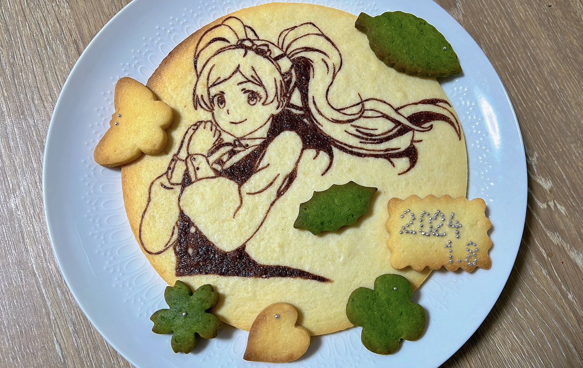 hemimas's tweet photo. エミリー誕生日おめでとう！今年はアニメ記念でミリアニエミリーと抹茶クッキーです！
 #エミリースチュアート生誕祭2024 https://t.co/1YmCu3Dmv7