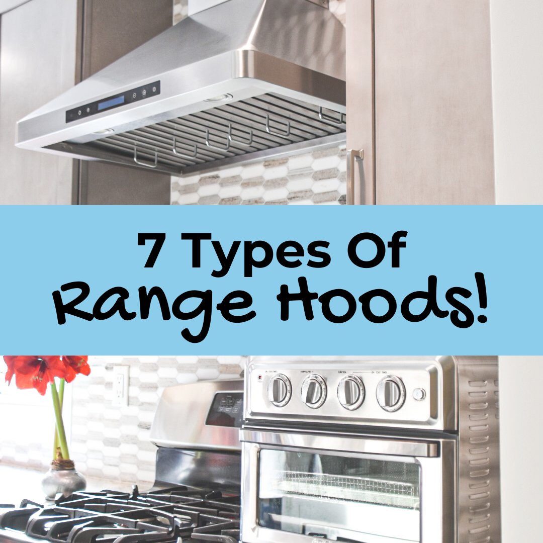 Types of range hoods deals