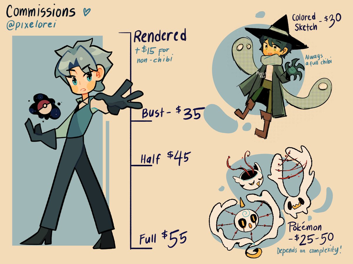 pixelorei's tweet photo. Opening comms for the new year!

🐬 I will be open for up to 10 slots ! DM if you are interested, and sharing the word also helps a lot ~!

Slots availability and questions can be checked via DM 🩵 https://t.co/wlDlTG0Bqt