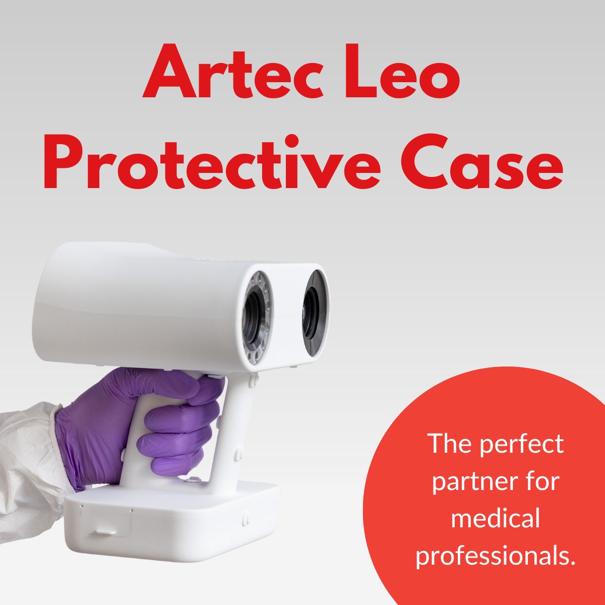 CentralScanLtd's tweet photo. Designed with your needs in mind, the Leo Protective Case is easy to swap and sterilise for seamless use to minimise contamination risks.

Check it out: https://t.co/8nkrSXSRx6

#3DScanner #ArtecLeo #MedicalUse #MedicalIndustry https://t.co/d2qWOUOjuI