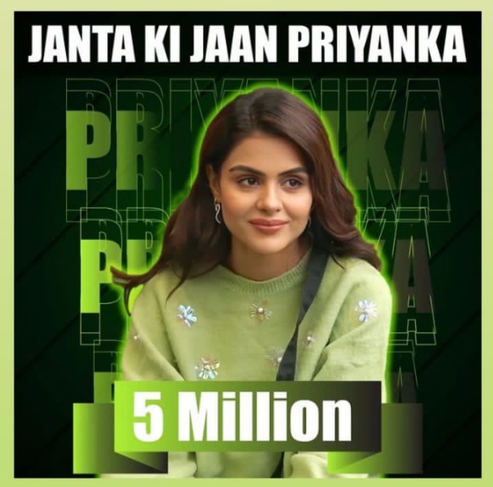 Mere nazar mein winner yeh hai.

JANTA KI JAAN PRIYANKA 

#PriyAnkit
#PriyankaChaharChoudhary 
#AnkitGupta