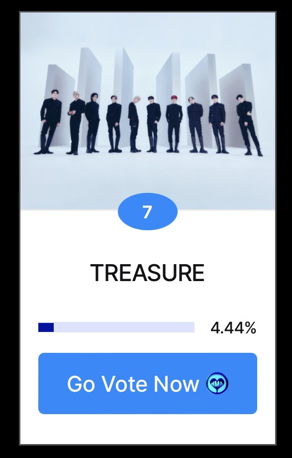Latam_TMaker's tweet photo. [🏆] HMA Artist of The Year Award

📅Actualización de puntaje al 8 de enero
⏰ 12:00 AM (hora coreana)

6. (7.91%)
7. #TREASURE (4.44%)
8. (4.37%)

🎯 Meta: Top 5

Teumes, recolectar voting tickets es fácil, pongámonos la meta de por menos 100 votos diarios! https://t.co/39OYZuLji3