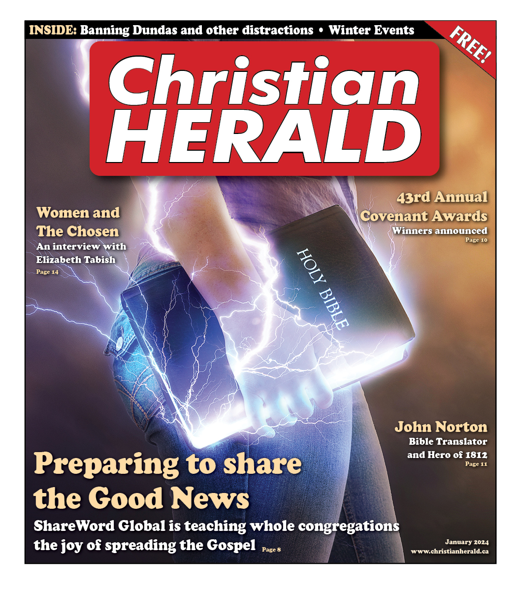 Christian Herald (@christianherald) on Twitter photo Look for our January 2024 edition this morning in congregations across the GTA. With stories about Ignite Evangelism events by <a href="/sharewordglobal/">ShareWord Global</a> , the winners of the <a href="/covenantawards/">Covenant Awards</a>, plus an interview with Liz Tabish of <a href="/thechosentv/">The Chosen</a>, and a list of upcoming events in the GTA. Look for our January 2024 edition this morning in congregations across the GTA. With stories about Ignite Evangelism events by <a href="/sharewordglobal/">ShareWord Global</a> , the winners of the <a href="/covenantawards/">Covenant Awards</a>, plus an interview with Liz Tabish of <a href="/thechosentv/">The Chosen</a>, and a list of upcoming events in the GTA.